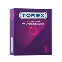 Презервативы Torex "Ультратонкие" - 3 шт.